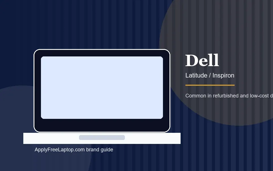 Dell laptop brand panel for free government laptop applicants